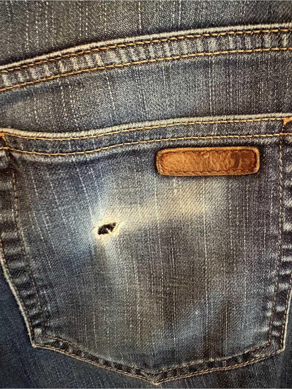 Classic Men’s Blue Straight-Leg Jeans